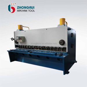 E21 8 * 2500 Hydraulic Cnc Guillotine Shearing Machine Steel Plate Sheet Metal Cutting