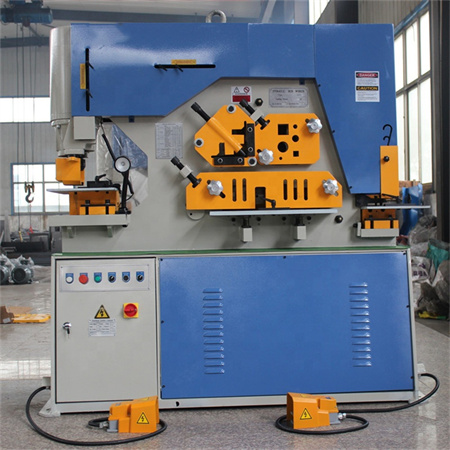 Ironworker shearing machine hydraulic CNC hiniusa nga punching machine
