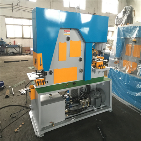 Q35Y-50 Hydraulic Ironworker alang sa Plate Punching ug Angle Iron Shearing CNC 12 CE Hydraulic Press