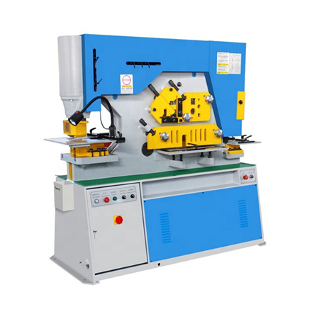 Paggama sa CNC Ironworker Machine Punching ug Shearing nga Ibaligya China Hydraulic Pressing Metal Products Machine