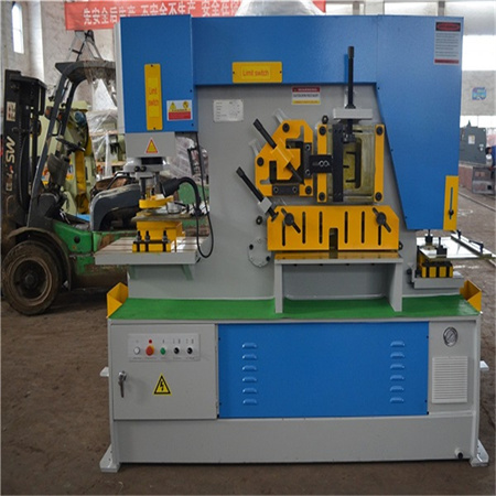 Multi Functional q35y-20 hydraulic iron worker mekanikal nga Hydraulic Combined Punching ug Shearing notching Machine