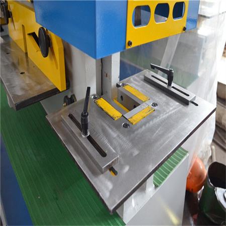 Q35Y-50 Hydraulic Ironworker alang sa Plate Punching ug Angle Iron Shearing CNC 12 CE Hydraulic Press