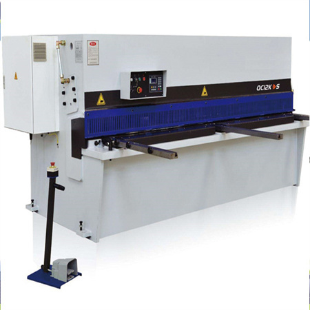 E21 mini shearing metal sheet shear cutter 6x3200 hydraulic plate shearing cutting machine