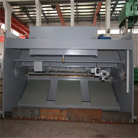 CNC HVR hydraulic swing beam type guillotine shear machine alang sa pagputol sa metal sheet