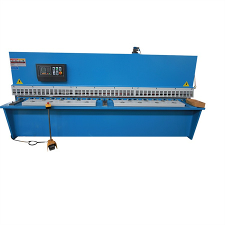 QC11K hydraulic sheet metal plate shear machine / steel hydraulic cutter