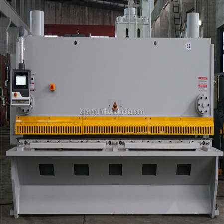 China Maayong Presyo sa 6m 8m metal plate steel plate cutting CNC hydraulic gate-type shearing machine