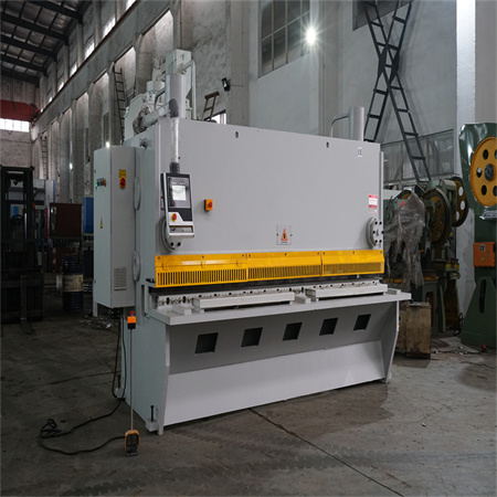 QC12Y 6X2500 swing beam aluminum iron metal steel plate sheet cnc hydraulic shearing machine nga presyo