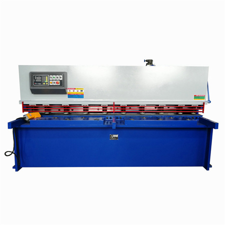 Qc12y-16x6000mm hydraulic guillotine shearing machine giputol stainless steel iron sheet E21/E22 sa maayong kondisyon