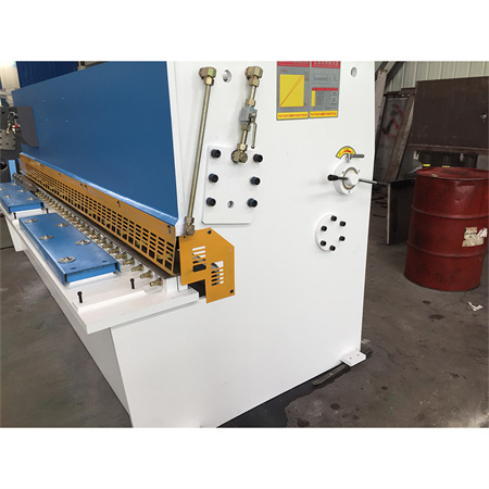 HAAS type nga hydraulic guillotine cnc shearing machine, nga adunay E21S CNC system.
