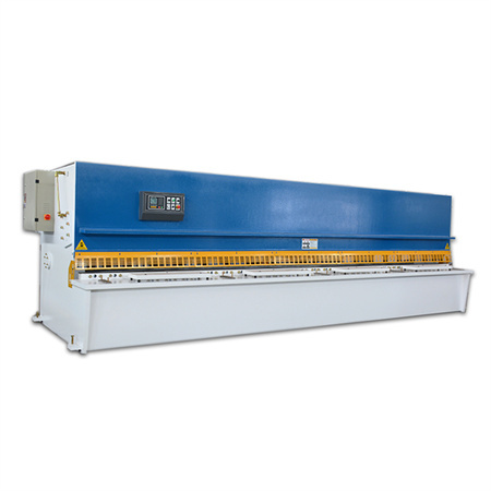 Qc12y-16x6000mm hydraulic guillotine shearing machine giputol stainless steel iron sheet E21/E22 sa maayong kondisyon