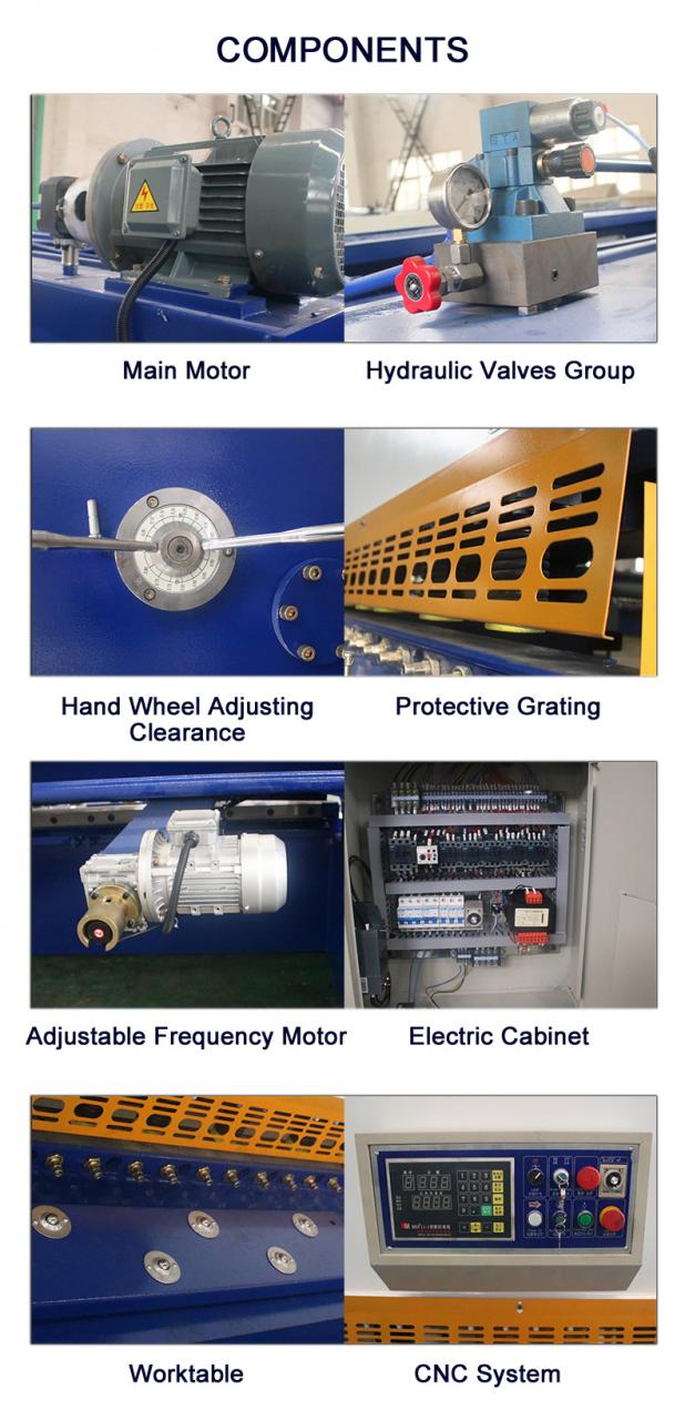 Cnc Nc Hydraulic Press Metal Guillotine Shear Machine For Carbon Stainless Steel Sheet Cnc Nc Hydraulic Press Metal Guillotine Shear Machine Para sa Carbon Stainless Steel Sheet